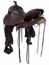 16 Inch Used Circle Y Alabama Gaiter Trail Saddle Medium Flex2 Tree 1581