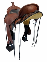 SOLD 2026/06/09j 16 Inch Used Circle Y Alabama Gaiter Trail Saddle Wide Flex Tree 1581
