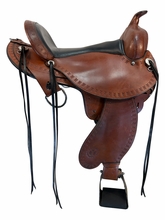 SOLD 2026/06/09j 16 Inch Used Circle Y Alabama Gaiter Trail Saddle Wide Flex Tree 1581