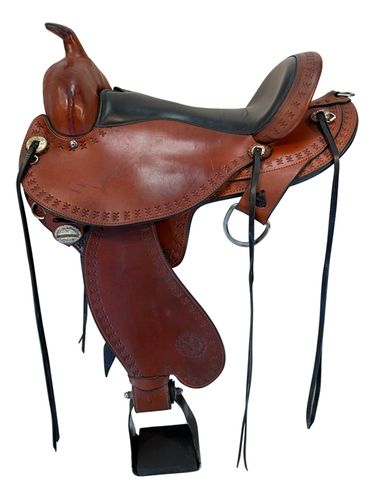 16 Inch Used Circle Y Alabama Gaiter Trail Saddle Wide Flex Tree 1581