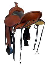 16 Inch Used Circle Y Alabama Gaiter Trail Saddle Wide Flex Tree 1581