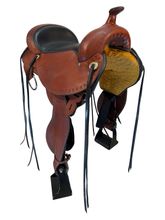 16 Inch Used Circle Y Alabama Gaiter Trail Saddle Wide Flex Tree 1581