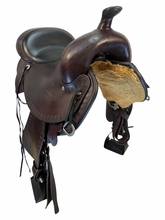 16 Inch Used Circle Y Alabama Gaiter Trail Saddle Wide Flex Tree 1581