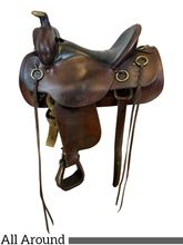 16 Inch Used Circle Y All Around Saddle 2172 *Free Shipping*