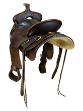 16 Inch Used Circle Y All Around Saddle 2172 *Free Shipping*