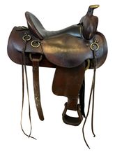 16 Inch Used Circle Y All Around Saddle 2172 *Free Shipping*