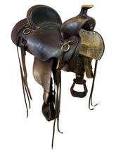 16 Inch Used Circle Y All Around Saddle 2172 *Free Shipping*