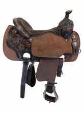 SOLD 07/10/2026ct 16 Inch Used Circle Y All Around Saddle Wide Tree 2724
