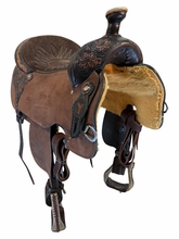 SOLD 07/10/2026ct 16 Inch Used Circle Y All Around Saddle Wide Tree 2724