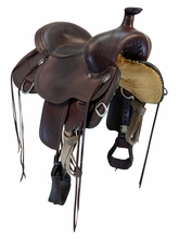 16 Inch Used Circle Y Alpine Trail Saddle Wide Flex Tree 2377