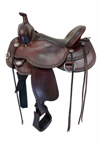16 Inch Used Circle Y Alpine Trail Saddle Wide Flex Tree 2377