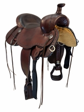 SOLD 2026/05/28  16 Inch Used Circle Y Alpine Trail Saddle Wide Flex Tree 2377