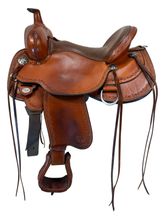 16 Inch Used Circle Y Alpine Trail Saddle Wide Flex Tree 2377