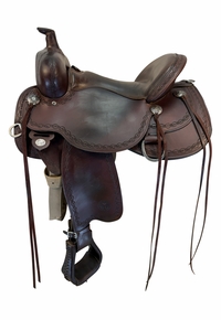 16 Inch Used Circle Y Alpine Trail Saddle Wide Flex Tree 2377