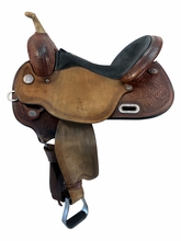 16 Inch Used Circle Y Barrel Saddle Medium Flex Tree 3030