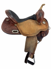 16 Inch Used Circle Y Barrel Saddle Medium Flex Tree 3030