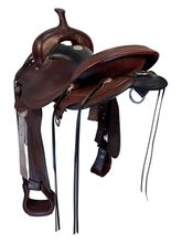 16 Inch Used Circle Y Blue Ridge Trail Saddle Wide Flex Tree 1751