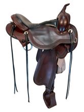 16 Inch Used Circle Y Blue Ridge Trail Saddle Wide Flex Tree 1751