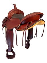 16 Inch Used Circle Y Buffalo Gap Trail Saddle 2614
