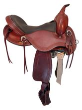 16 Inch Used Circle Y Buffalo Gap Trail Saddle 2614