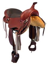 16 Inch Used Circle Y Buffalo Gap Trail Saddle 2614