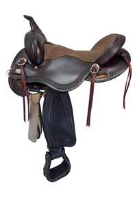 16 Inch Used Circle Y Buffalo Gap Trail Saddle 2614