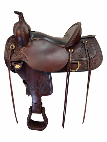 16 Inch Used Circle Y Carlsbad Trail Saddle 2376
