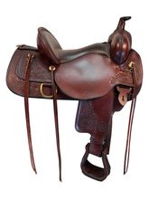 16 Inch Used Circle Y Carlsbad Trail Saddle 2376
