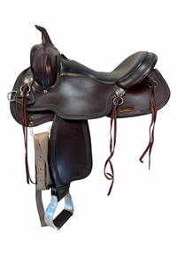 16 Inch Used Circle Y Cold Springs Trail Saddle Medium Tree 2616