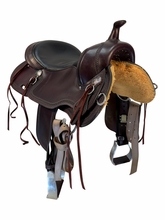 16 Inch Used Circle Y Cold Springs Trail Saddle Medium Tree 2616