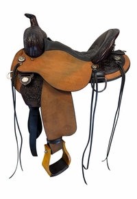 16 Inch Used Circle Y Creedmore Trail Saddle Wide Flex2 Tree 2384