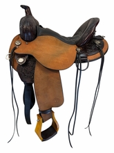 16 Inch Used Circle Y Creedmore Trail Saddle Wide Flex2 Tree 2384