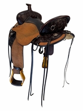 16 Inch Used Circle Y Creedmore Trail Saddle Wide Flex2 Tree 2384