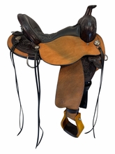 16 Inch Used Circle Y Creedmore Trail Saddle Wide Flex2 Tree 2384