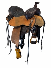 16 Inch Used Circle Y Creedmore Trail Saddle Wide Flex2 Tree 2384