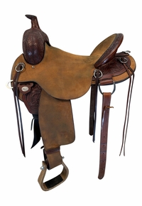 16 Inch Used Circle Y Drover Trail Saddle Medium Flex Tree 2382