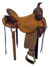 SOLD 2026/02/14 16 Inch Used Circle Y Drover Trail Saddle Medium Flex Tree 2382