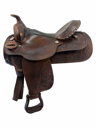 16 Inch Used Circle Y Equitation Saddle Wide Tree 2302