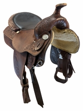 16 Inch Used Circle Y Equitation Saddle Wide Tree 2302