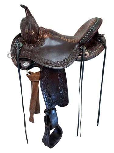 16 Inch Used Circle Y Everglade Trail Saddle 1681