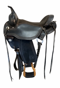 16 Inch Used Circle Y Flagstaff Trail Saddle 1571