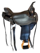 SOLD 2025/08/11 16 Inch Used Circle Y Flagstaff Trail Saddle 1571