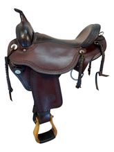 SOLD 2025/08/12c 16 Inch Used Circle Y Flagstaff Trail Saddle 1571