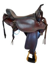 SOLD 2025/08/12c 16 Inch Used Circle Y Flagstaff Trail Saddle 1571