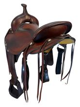16 Inch Used Circle Y Flagstaff Trail Saddle Medium Flex Tree 1571