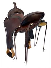 16 Inch Used Circle Y Flagstaff Trail Saddle Wide Flex Tree 1571