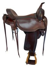 16 Inch Used Circle Y Flagstaff Trail Saddle Wide Flex Tree 1571