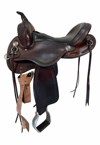16 Inch Used Circle Y Gillette Trail Saddle Wide Tree 2615
