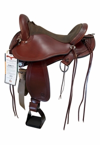 16 Inch Used Circle Y Grey Forest Endurance Saddle Wide Flex2 Tree 1689