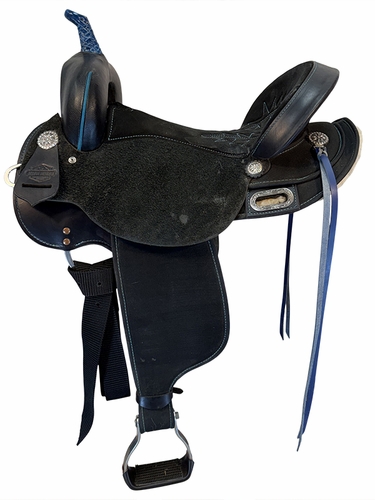 16 Inch Used Circle Y High Horse Barrel Saddle Wide Tree 6931